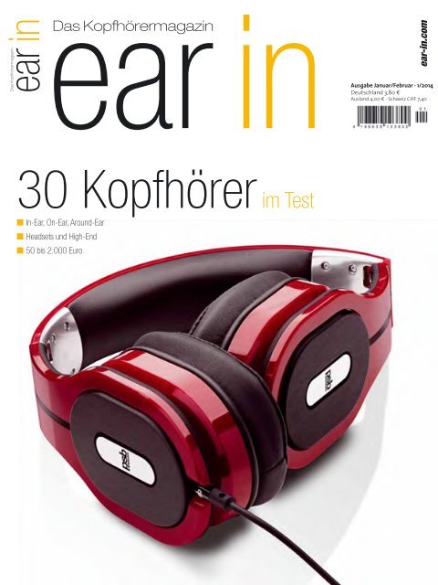 Ear IN Das Kopfhörermagazin - Januar/Februar 2014