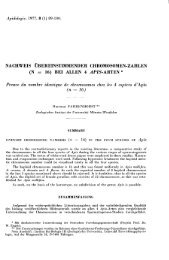 NACHWEIS ÜBEREINSTIMMENDER CHROMOSOMEN ... - HAL