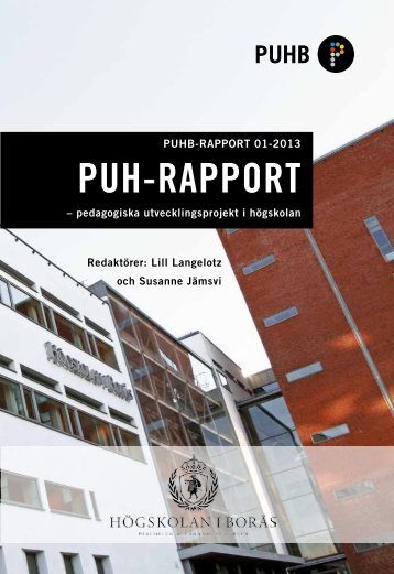 PUH-RAPPORT - BADA - Högskolan i Borås