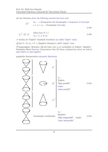 Skript / lecture notes - Universität Paderborn