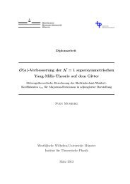 Sven Musberg - Institut für Theoretische Physik - Westfälische ...