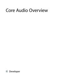 Core Audio Overview - Apple Developer