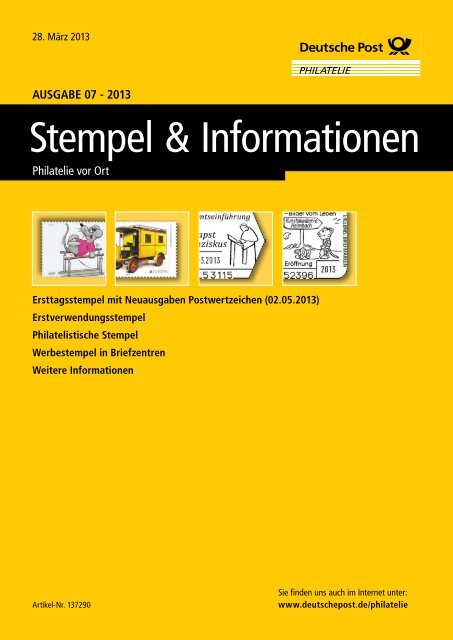 Ansicht und Download (PDF) - Deutsche Post