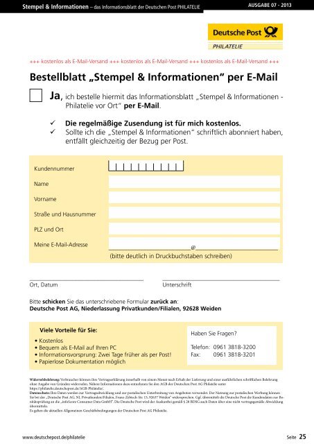 Ansicht und Download (PDF) - Deutsche Post