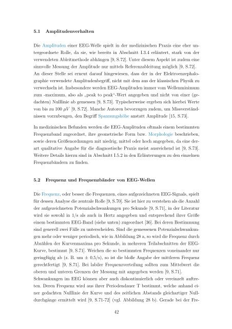 Physik der Elektroenzephalographie - Fakultät für Physik und ...