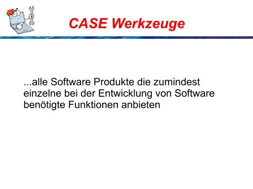 Softwareentwicklungsumgebungen - Praktische Informatik