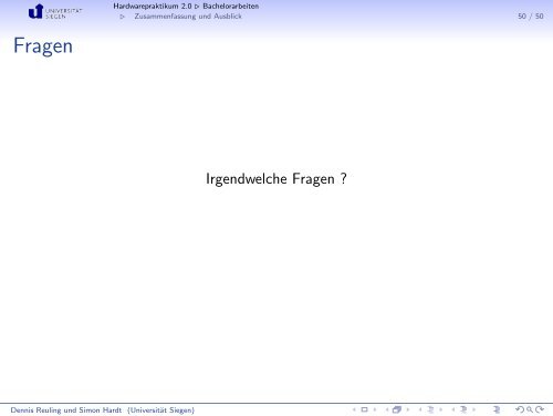 Download/Link - Praktische Informatik - Universität Siegen