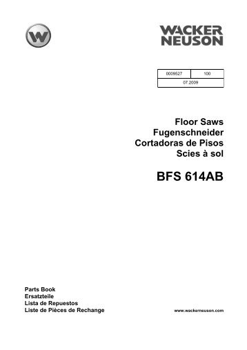BFS 614AB - Wacker Neuson