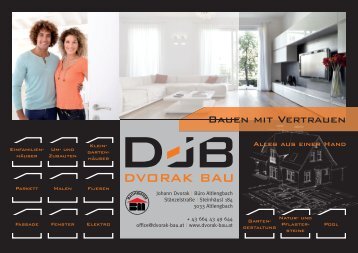 Imagefolder Dvorak Bau