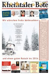 Teufel zurück im Städtli - Aktuelle Ausgabe