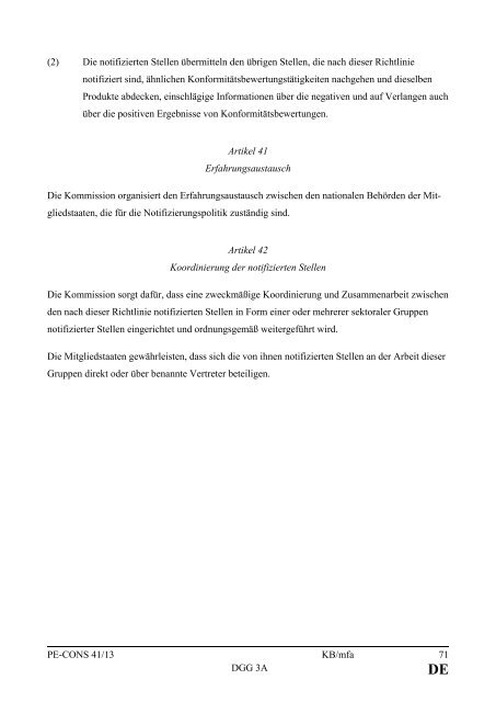 DE EUROPÄISCHE UNION - Öffentliches Register der Ratsdokumente