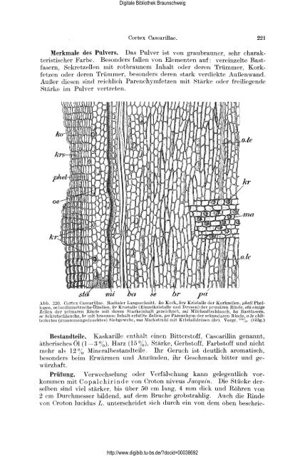 Lehrbuch der Pharmakognosie