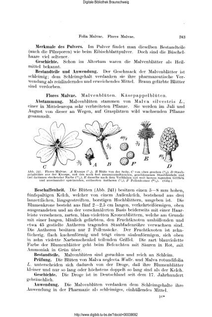 Lehrbuch der Pharmakognosie