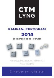 KAMPANJEPROGRAM 2014 - Boligprosjekt og –service