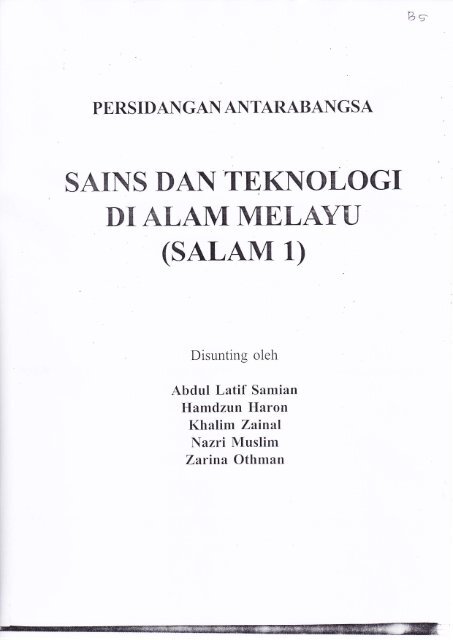 SAINS DAl\ TEKI{OLOGI - Staff UNY