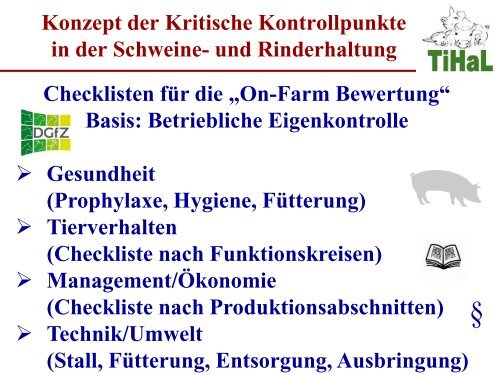 Was ist Tierwohl? [Download,*.pdf, 0,90 MB] - Landwirtschaft in ...