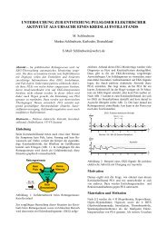 untersuchung zur entstehung pulsloser elektrischer ... - DriveOnWeb
