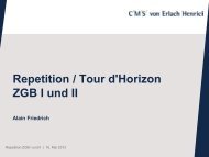 ZGB I und II Draft 2 - studunilu.ch