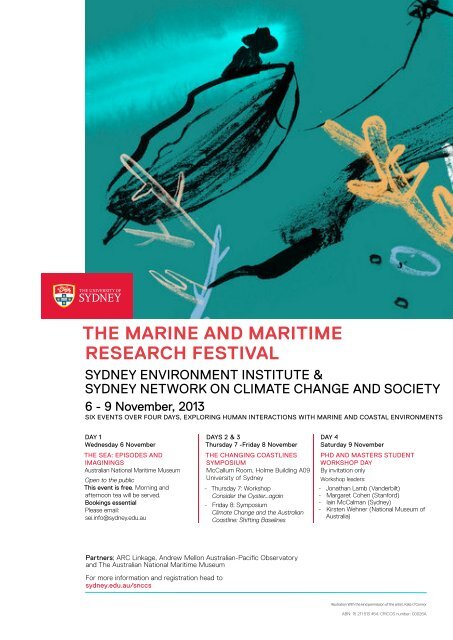 Symposium Agenda - The University of Sydney