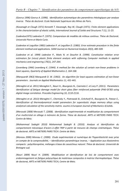 Dialogue essais-simulation et identification de lois de comportement ...