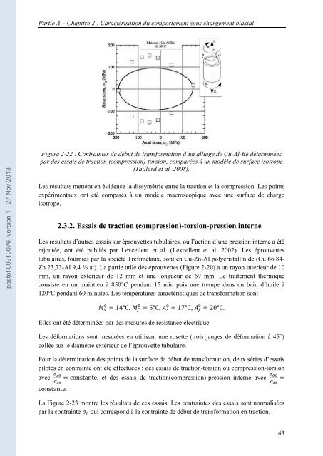 Dialogue essais-simulation et identification de lois de comportement ...