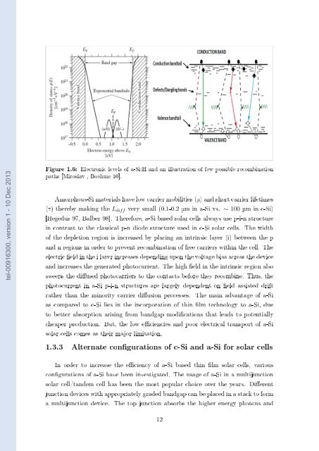 Films minces à base de Si nanostructuré pour des cellules ...