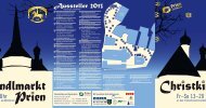 Aussteller 2013 - Priener Tourismus GmbH - Prien am Chiemsee