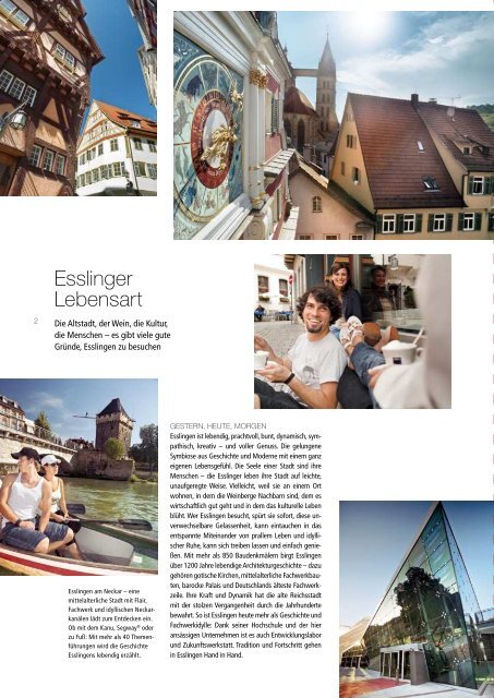 am Neckar - Esslinger Stadtmarketing & Tourismus GmbH - Esslingen