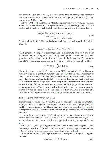 Topology, symmetry, and phase transitions in lattice gauge ... - tuprints