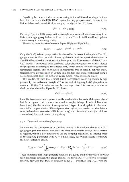 Topology, symmetry, and phase transitions in lattice gauge ... - tuprints