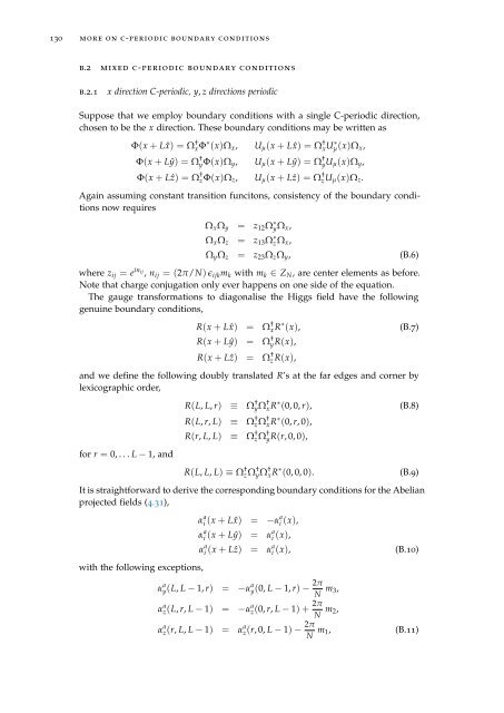 Topology, symmetry, and phase transitions in lattice gauge ... - tuprints