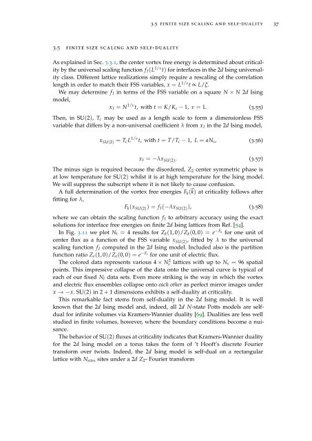 Topology, symmetry, and phase transitions in lattice gauge ... - tuprints