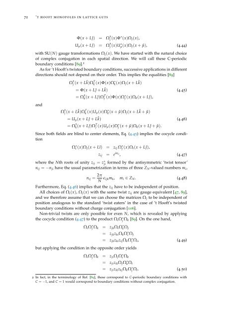 Topology, symmetry, and phase transitions in lattice gauge ... - tuprints