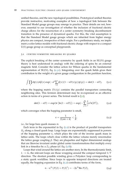 Topology, symmetry, and phase transitions in lattice gauge ... - tuprints