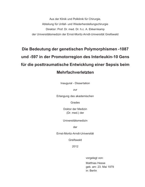 Promotion_M_Hesse_upload.pdf - Ernst-Moritz-Arndt-Universität ...