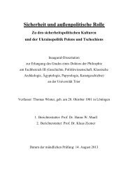 Dokument 1.pdf - Hochschulschriftenserver der Universität Trier