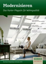 Modernisieren - Verlagsbeilagen des Nordbayerischen Kurier