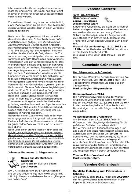 Mitteilungsblatt vom 14.11.2013.pdf - bei der ...