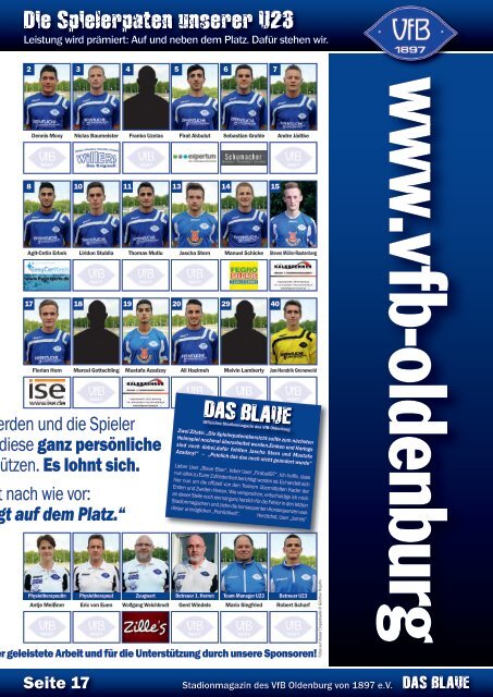 Das Blaue - Saison 2012/2013 #11 - VfB Oldenburg