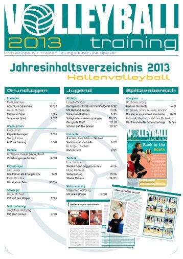 2013 training - Volleyball.de