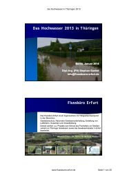 Das Hochwasser 2013 in Thüringen - wrrl-info.de