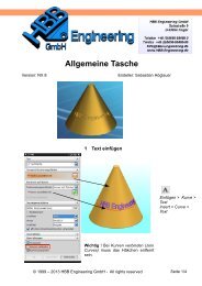 Allgemeine Tasche NX8 - CAD.de