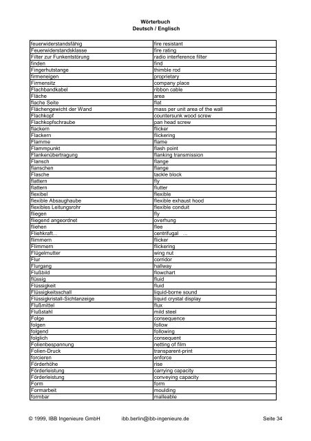 Wörterbuch Deutsch / Englisch 2YK Problematik/Jahr ... - CAD.de