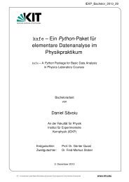 kafe – Ein Python-Paket für elementare Datenanalyse im ...