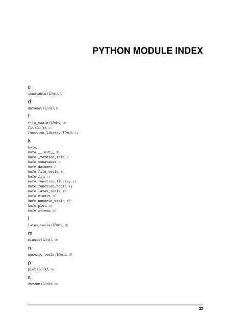 kafe – Ein Python-Paket für elementare Datenanalyse im ...