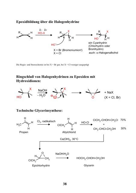 Alkene, Additionsreaktionen - Organische Chemie