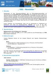 Newsletter +++ - Berliner Bau- und Wohnungsgenossenschaft von ...