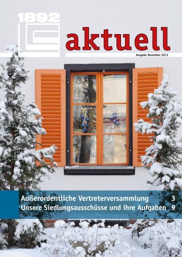Dezember 2013 - Berliner Bau- und Wohnungsgenossenschaft von ...