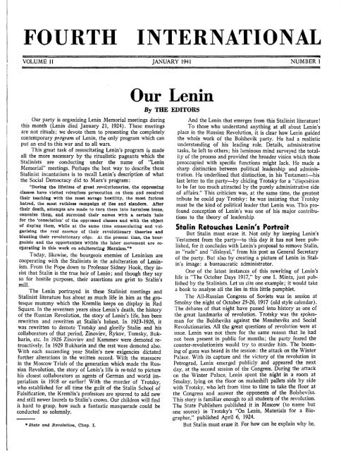 January 1941 - Marxists Internet Archive