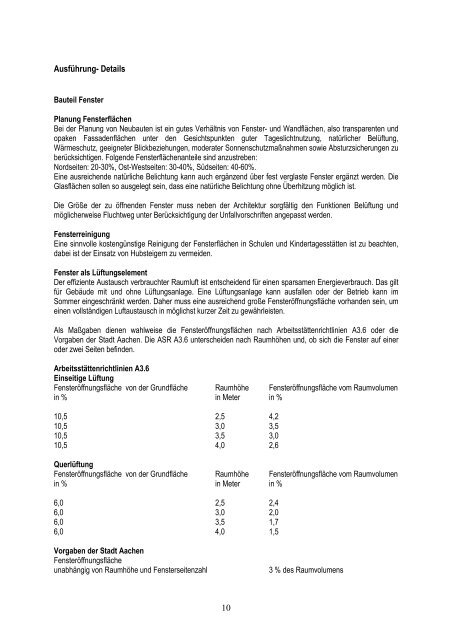 PDF-Version der Aachener Planungsbausteine - Stadt Aachen